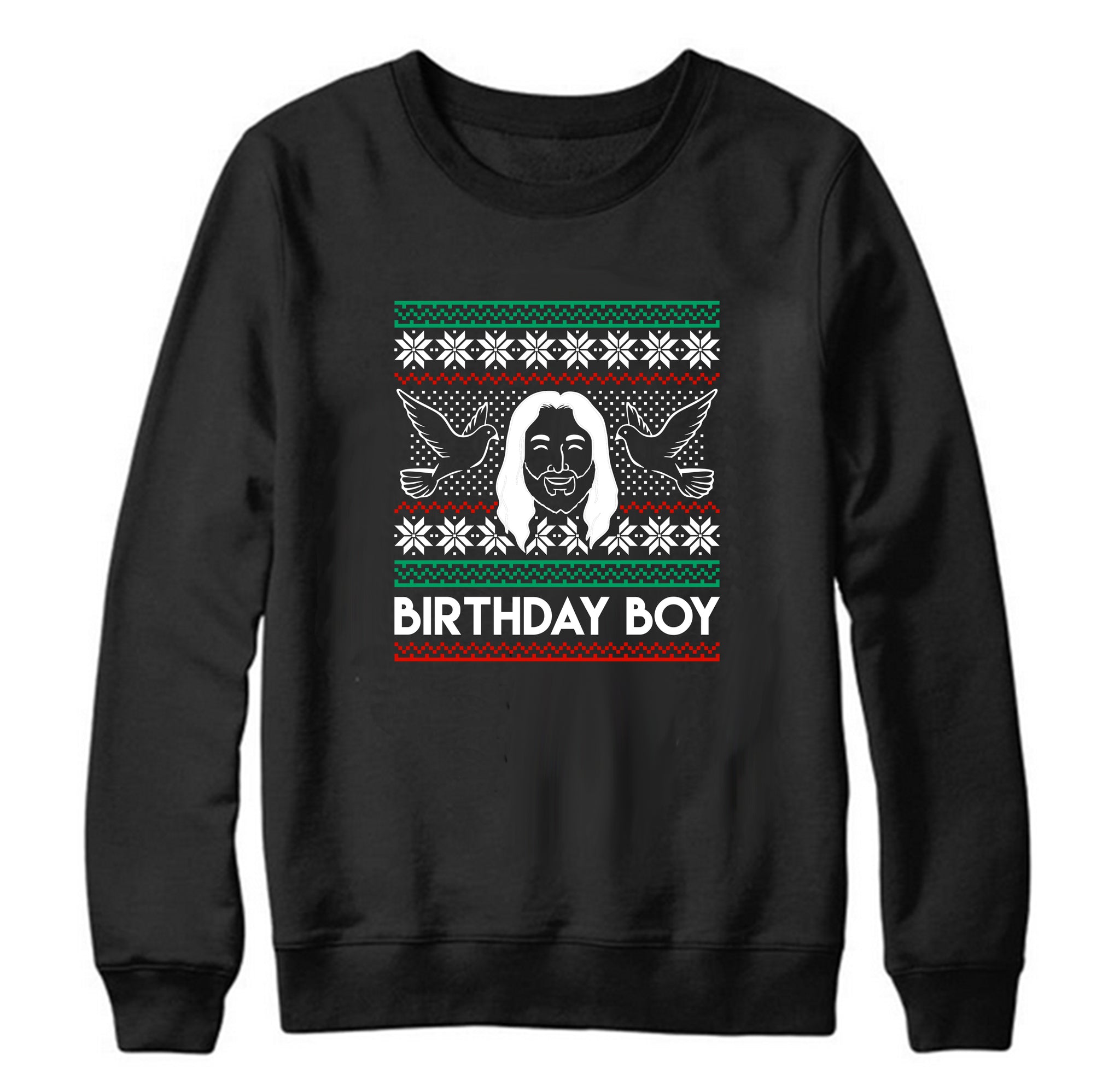 Jesus Birth Day Boy Christmas Sweater